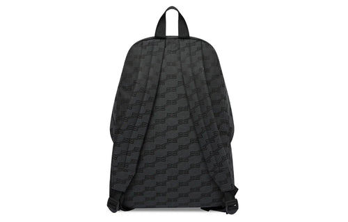 Balenciaga BB Monogram Signature Medium Backpack 'Black' 713044210HH1061